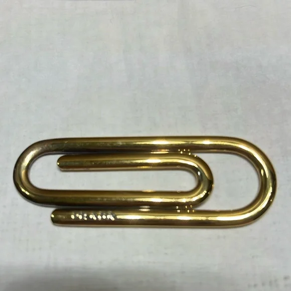 Prada | Accessories | Nwot Authentic Prada Paperclip Money Clip